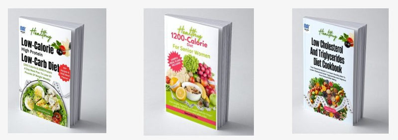 Special 3 Book Bundle for Low Calorie High Protein Low-Carb Diet